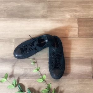 🖤BLACK on BLACK converse 🖤